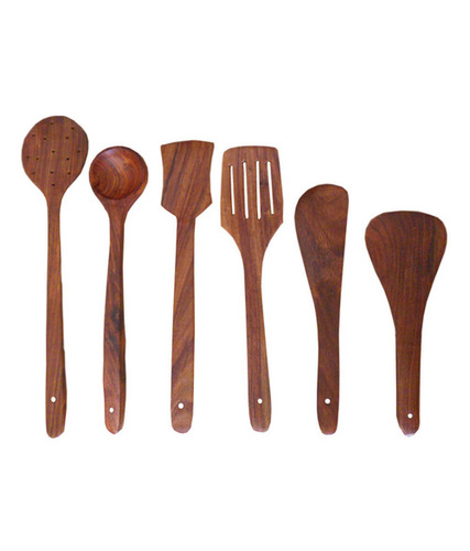 Desi Karigar Wooden Cutlery Set of 6