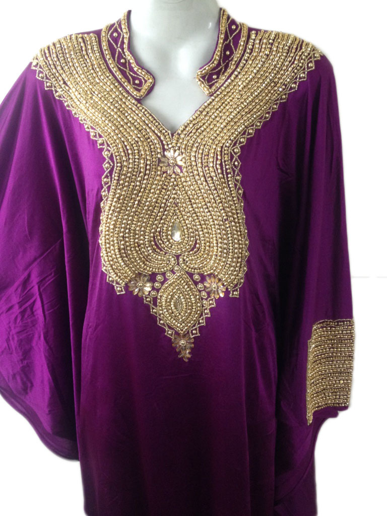 Islamic Long sleeves Moroccan Nigerian Lycra Spandex kaftans jalabiya farasha dress