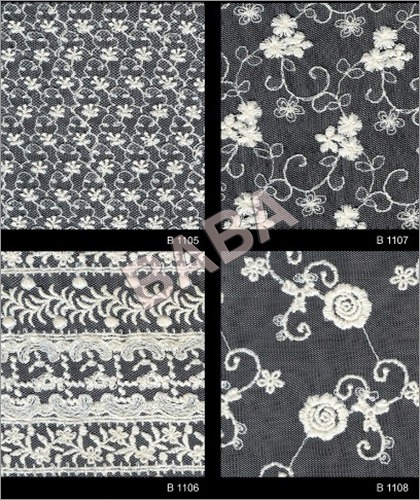 Embroidered Mesh