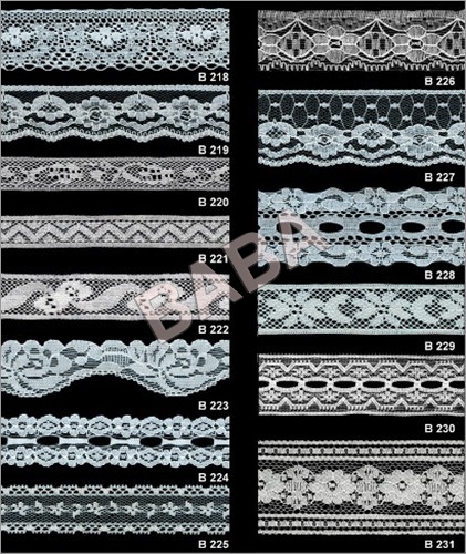 Embroidered Fabrics Laces