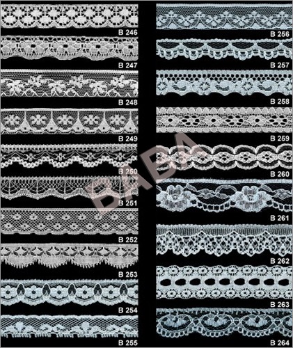Embroidered Fabrics Laces