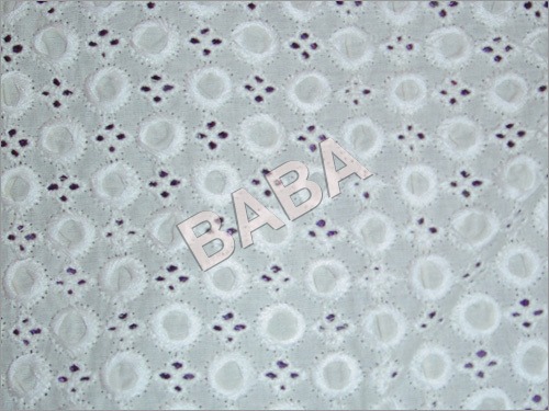 Schiffli Embroidered Fabrics