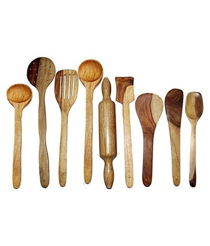 Desi Karigar Wooden kitchen tool set