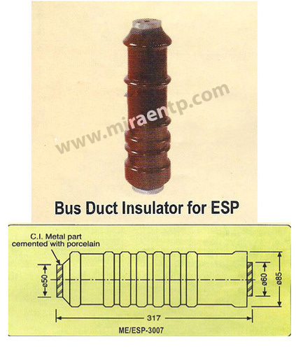 Brown Insulator For Esp Bus Duct