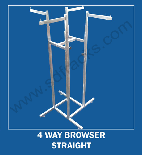 High Steel Four Way Browser Straight