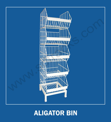 Steel Alligator Bin