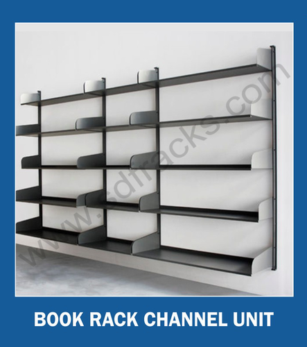 Steel Book Racks Channel Unit