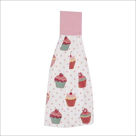 Cup Cakes Style Hand Towels