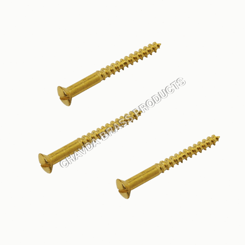 Brass Raised Head Screws By CHAVDA BRASS PRODUCTS