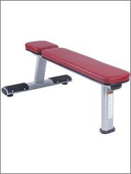 SR-450-Flat-Bench - Steel, 60"x12"x16", Burgundy | Durable, Adjustable, Comfortable, Stable, Compact