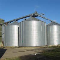 Grain Silos - Galvanized Steel, 50 Mt To 15000 Mt Capacity | Leak Proof Design, Rugged Structure, Complete Accessory Range