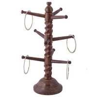 Desi Karigar Beautiful Handcrafted Wooden Bangles Holder