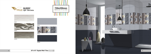 250X750 Wall Tiles Size: 10"X30"