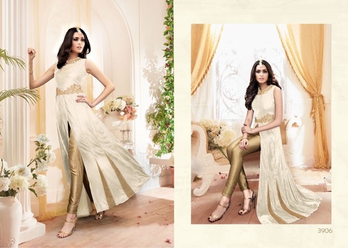 Off White Shop Designer Party Wear Suit Online