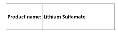 Sulfamates