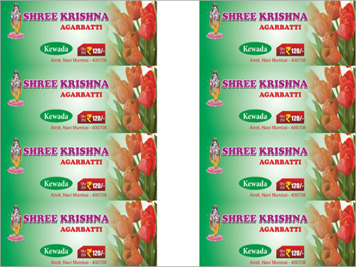Shri Krishna Kevada Agarbatti - 100x10x5 mm Green | Long-Lasting Fragrance Biodegradable Soothing Aroma Less Fumes