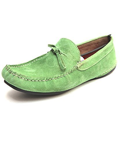 Molessi Spring Green Leather Loafer