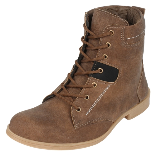 Molessi Plain toe Boots a Chocolate