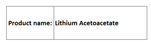 acetoacetates