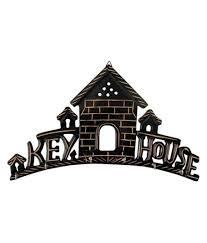 Desi Karigar Big Wooden Wall Decor Key Holder House Key