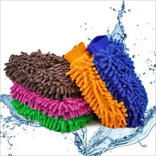 Microfiber Premium Wash Gloves Multipurpose House Car Glass