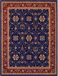 Oriental Rugs - Rubber Tpr Back Material, Machine Made Pattern | Elegant Design For Luxurious Home Decor