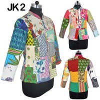 Cotton Patchwork Jacket