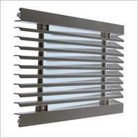 Linear Bar Grill - Aluminum Alloy, 600x600 Mm | Customizable Sizes, Durable Build, Enhanced Airflow, Modern Design, Easy Install