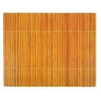 Bamboo Placemat - Bamboo Material, Rubber Tpr Backing | Machine Made Design For Durability And Eco-friendly Dining Aesthetics