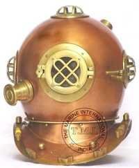 Diving Helmet Mark IV U.S Navy Diver Helmet