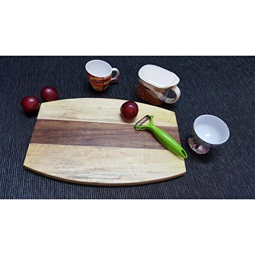 Desi KarigarSheesam & Pine Wood Best Quality Kitchen Chopping Board Size(LxBxH-15x10x1) Inch