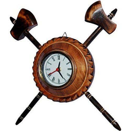 Desi Karigar  Antique Axe Analog Wall Clock