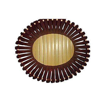 Desi Karigar Wooden Fruit Basket ( Brown, 10 inch )