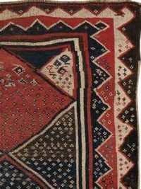Gabbeh Rugs - Rubber Tpr Back Material | Machine Made Pattern For Enhanced Durability And Timeless Design
