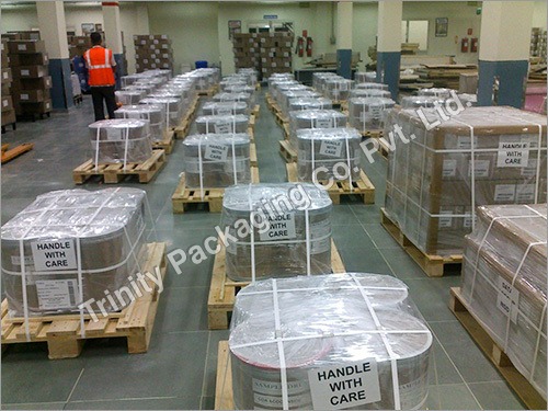 Drums Palletisation Services By TRINITY PACKAGING