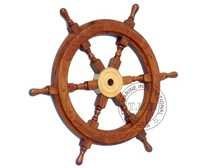Nautical Wooden Ship Wheel