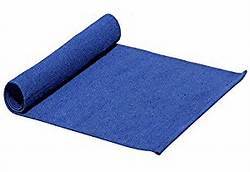 Cotton Yoga Mat Back Material: Rubber Tpr