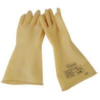 ELECTRCAL SHOCKPROOF SEAMLESS RUBBER HAND GLOVES