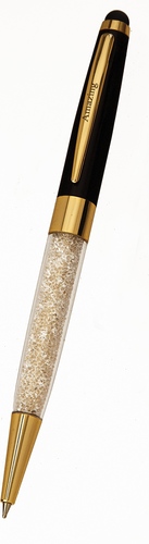 Half Blk Shining Dimond Pen