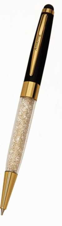 Half Blk Shining Dimond Pen
