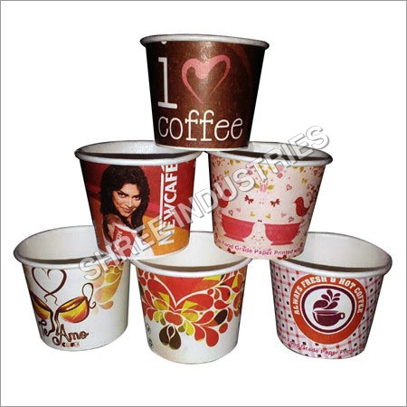 Paper Cup - Paper, Various Capacity, Variable Diameter & Height | Customizable, Durable, Eco-friendly, Leakproof, Disposable, Light Weight