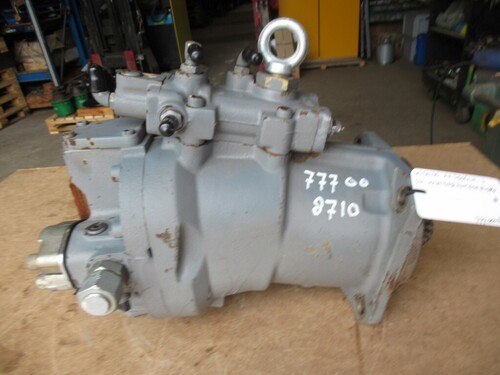 Tata Hitachi hydraulic pump repair