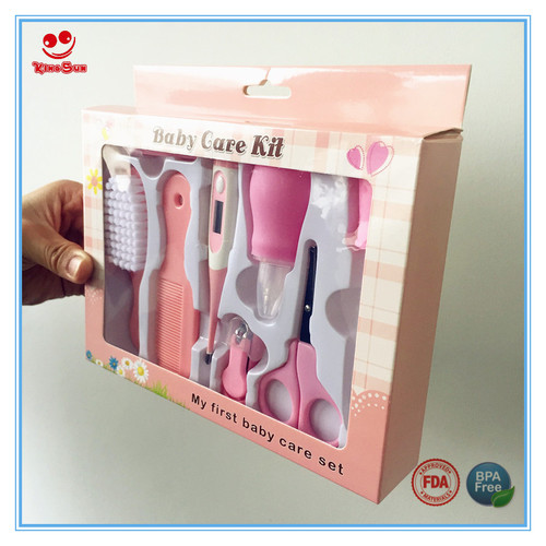 Pink Best Baby Grooming Kit For Baby Gift Set