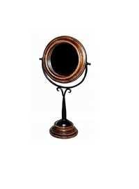 Desi Karigar Antique Fancy Design Wooden Mirror Frame Size(LxBxH-9x5x17) Inch
