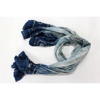 मल्टीकलर कलरफुल प्रिंटेड स्टोल्स दुपट्टा टाई डाई स्ट्रांग