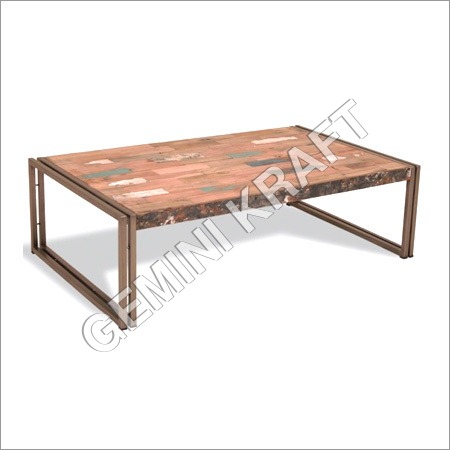 Industrial Wooden Coffee Table