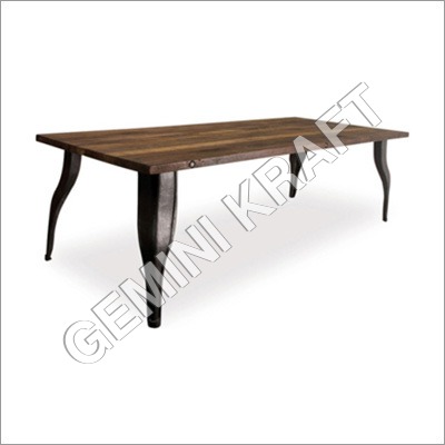 Industrial Wooden Dining Table