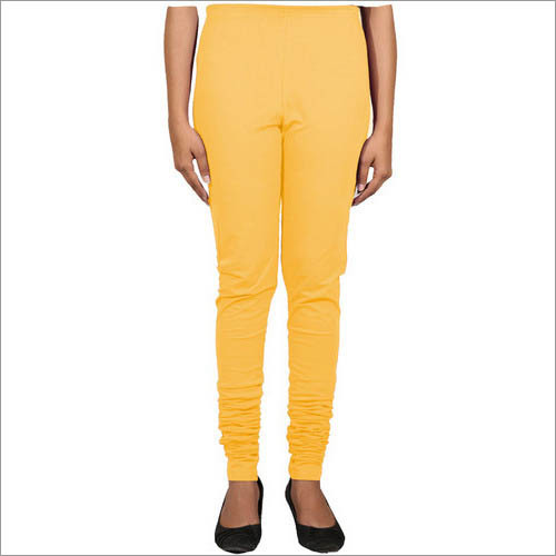Yellow Churidar Leggings