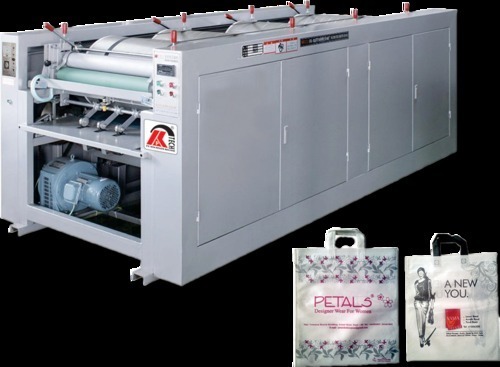 Bag Printing Machine - Stainless Steel 1.9 Mm Size 1200 Kg Weight | Semi-Automatic 1.5 Power Output