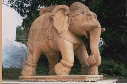 Sand Stone Elephant